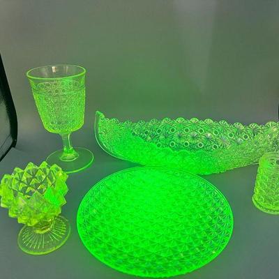 Uranium Glass Vaseline Glass