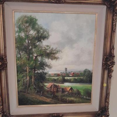 Original signed oil painting