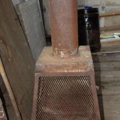 Antique incinerator stove. Could be used as an outdoor fire pit.