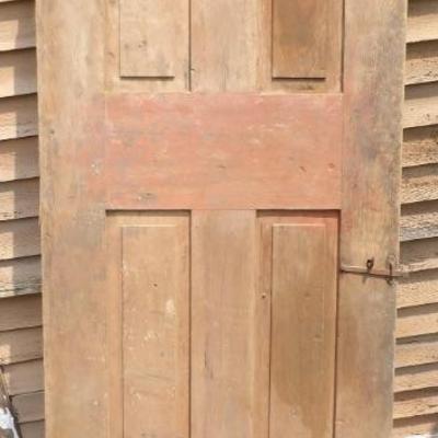 18th century doors with hardware.
