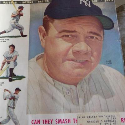 1948 Sports magazine. 13 issues in binder.