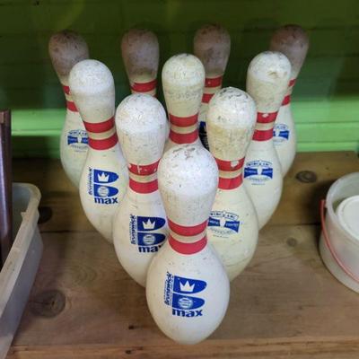 Yes these are real bowling pins