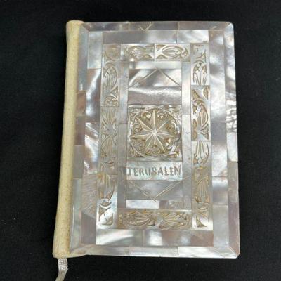 1950's Mother of Pearl Pocket Bible