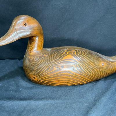 Handmade Wooden Duck Decoy