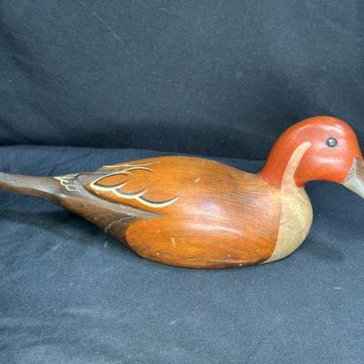 Vintage Handmade Wooden Duck Decoy