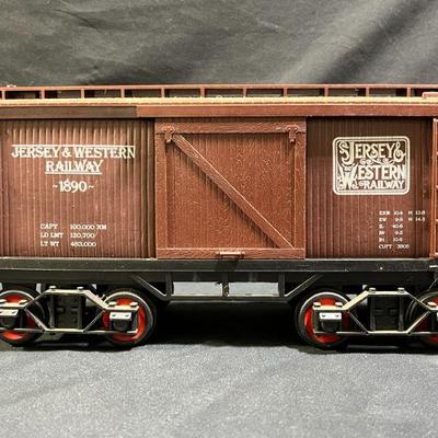 Jim Beam Jersey & Western Train Car Decanter