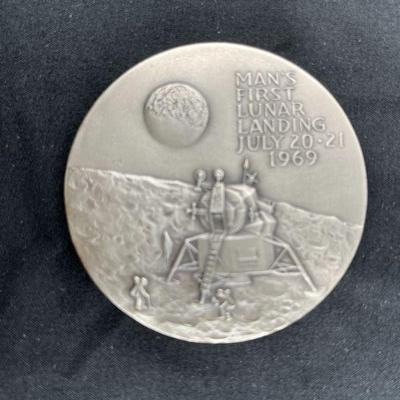 Apollo 11 First Lunar Landing Silver Medal