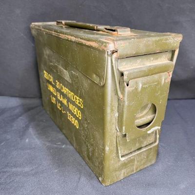 Vintage Military Grade Ammo Can