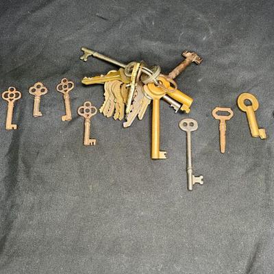 25+ Antique & Vintage Skeleton Keys