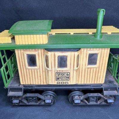 Jim Beam Jersey & Western Train Car Decanter