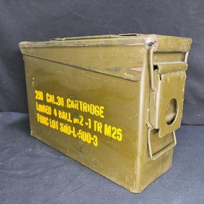 Vintage Military Grade Ammo Can