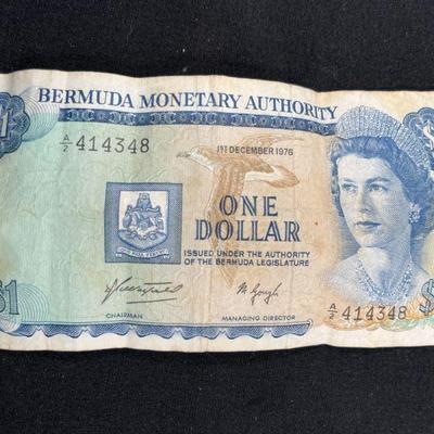 1976 Bermuda $1 Bill