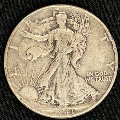 1941 Walking Liberty Half Dollar