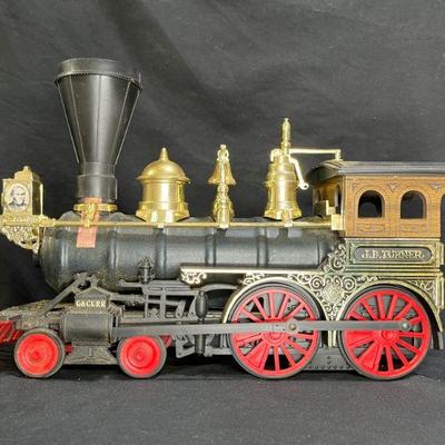 1982 JB Turner & Co Jim Beam Train Decanter