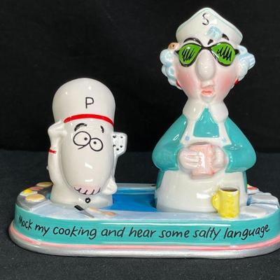 Maxine & Floyd Retro Cafe Salt & Pepper Set