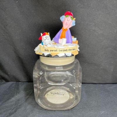 90's Maxine " Help Yourself" Snack Jar