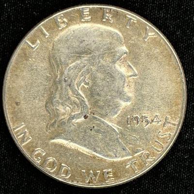 1954 Franklin Half Dollar