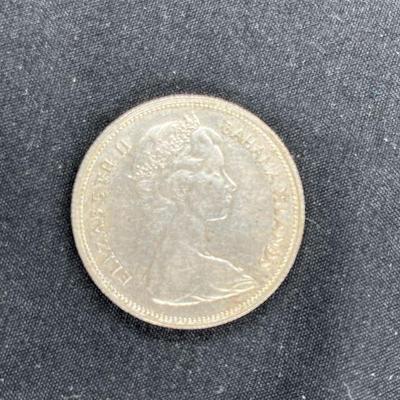 1966 Bahamas 50 Cent Piece