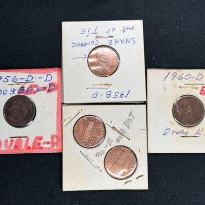 5 Misprinted U.S. Pennies