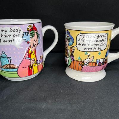 2 Sassy Saying Maxine Coffee Mugs - Hallmark