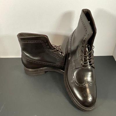 Bruno Cucinelli Leather Boot/wingtip