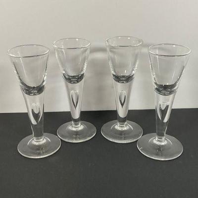 Steuben Apertif Crystal Glasses