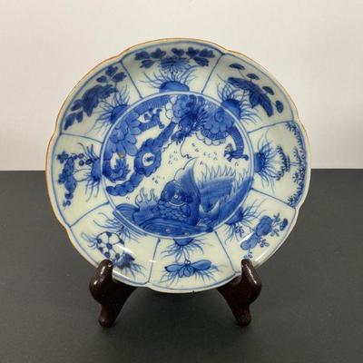19th century Chinese Blue & White Porcelain