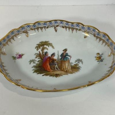 Victorian Painted Bowl