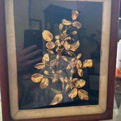 KVF006 - Handcrafted Gold Plated Leaves 