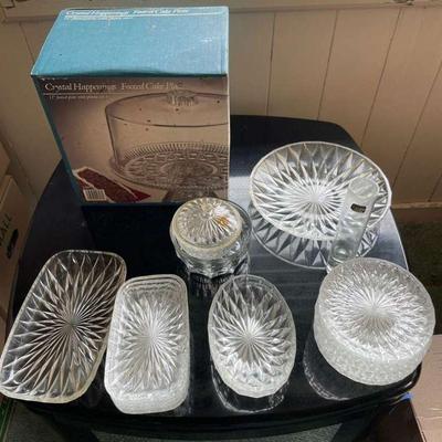 KVF073- Assorted Glass Dishes 