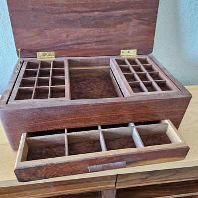 Hand Made Wood Jewelry Box