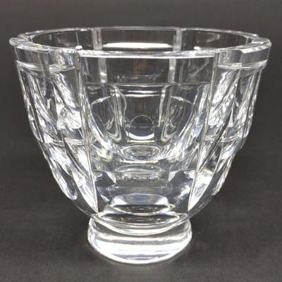 Orrefors Thousand Windows Simon Gate Crystal Bowl