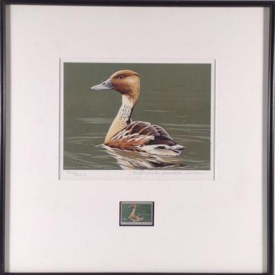 1986 Federal Duck Stamp Art Burton E. Moore