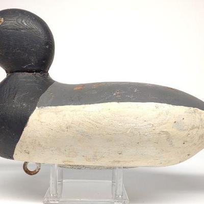 1920s Mason Factory Bluebill Duck Decoy