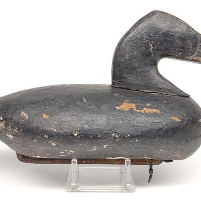 Early Susquehanna Flats Canvasback Duck Decoy