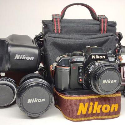 Nikon N2020 AF SLR Camera, Lenses & Accessories