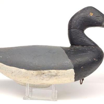 Early Cecil County Bluebill Duck Decoy