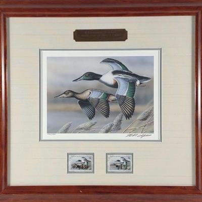 1993 Delaware Signed Duck Stamp Print