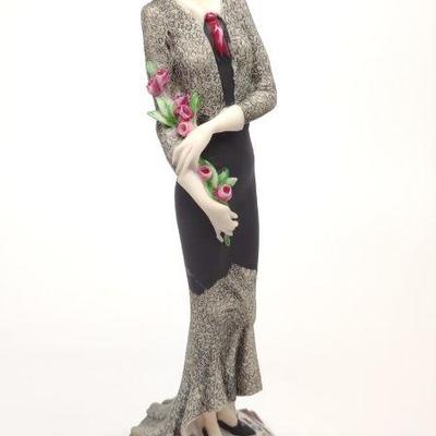 G. Armani Florence Lady with Flowers Figure