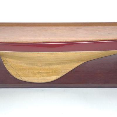 Half Hull Ship Model Columbia 1901