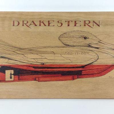 Russ Orme Drakestern Decoy / Boat Art