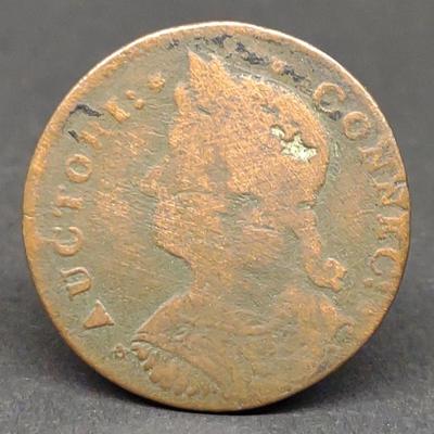 1787 Connecticut Copper Colonial Coin