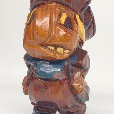 Carter Hoffman GW University Carved Mascot