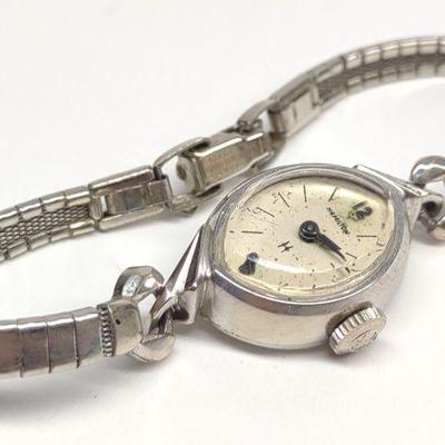 14K Gold Ladies Hamilton Wrist Watch (Works)