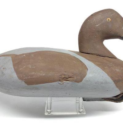 Vintage Upper Chesapeake Canvasback Hen Decoy