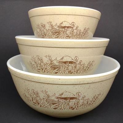 Pyrex Forest Fancies 3pc Mixing Bowl Set