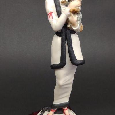 G. Armani Florence Lady with Dog Figure