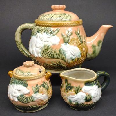 Henriksen Imports Bunny Rabbit Tea Set