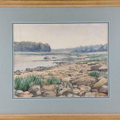 William Stegner (b. 1850-1910) Watercolor Painting