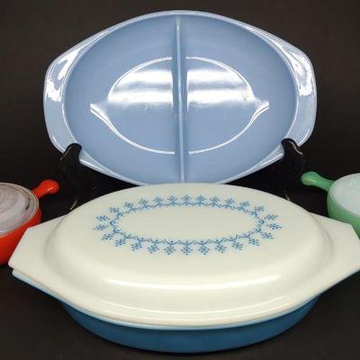 Vintage Pyrex Casseroles & Glasbake Bowls